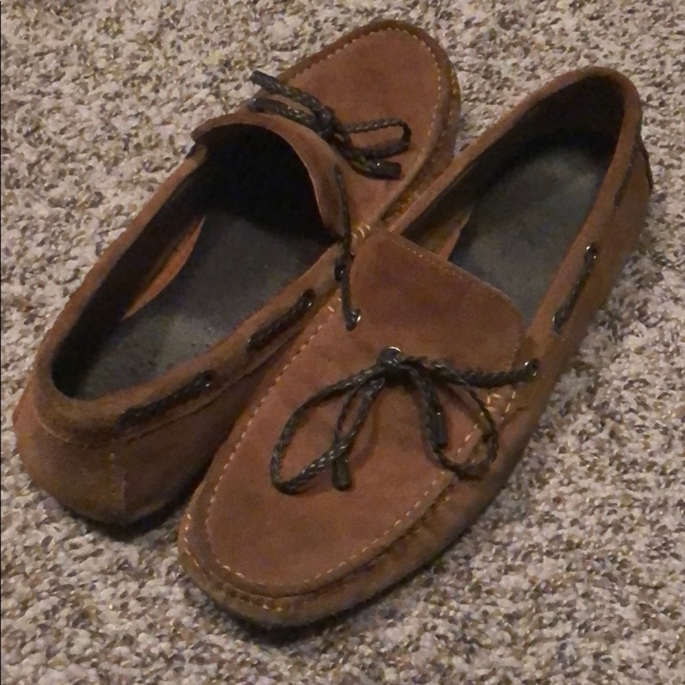 Aldo Brown Suede Loafers